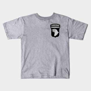 101st Airborne Division Patch (Small logo) Kids T-Shirt